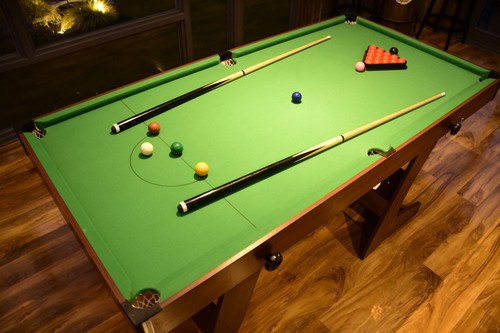6ft foldable snooker - 6ft, pool