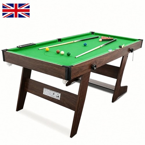 6ft foldable snooker pool - 6ft,