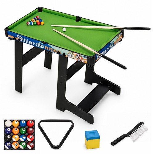 Foldable pool table set - pool,