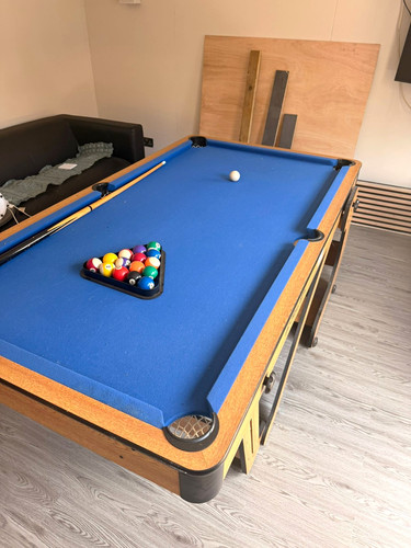 Riley 6ft folding pool - 6ft, table