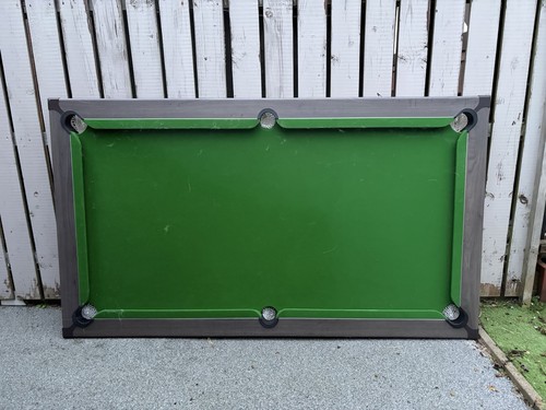 Large folding pool table - folding,