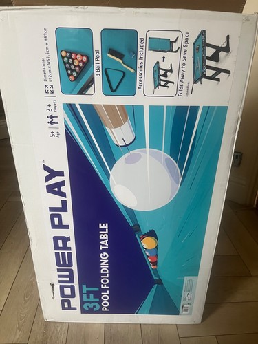 Kids foldaway pool - table, aged