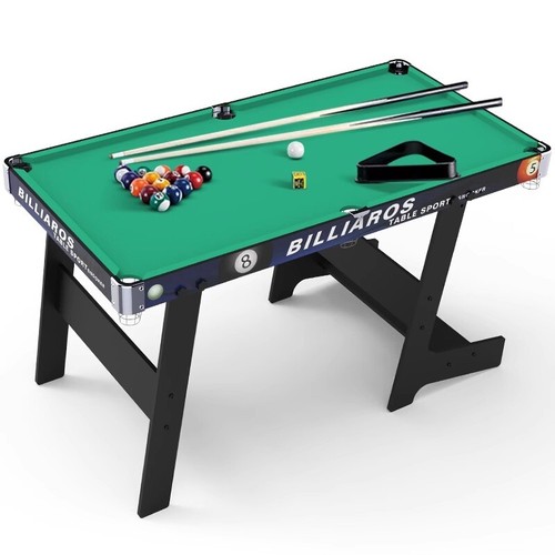 Foldable billiards table