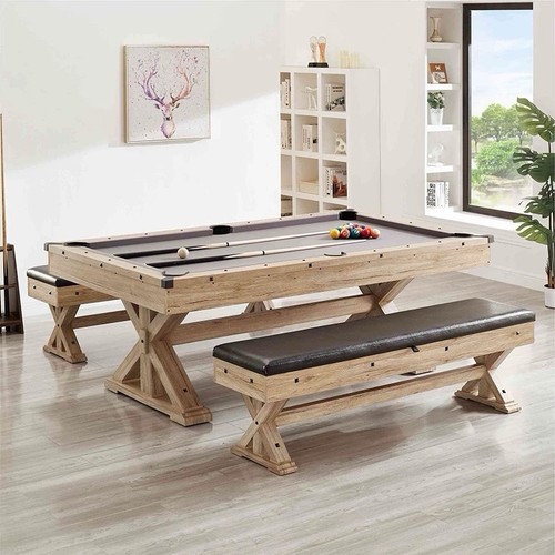 7ft pool dining table tennis - dining,
