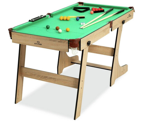 Pro 5ft folding snooker - pro,
