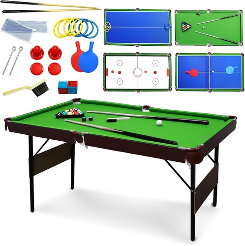 Folding pool table 4 in - 54", 1